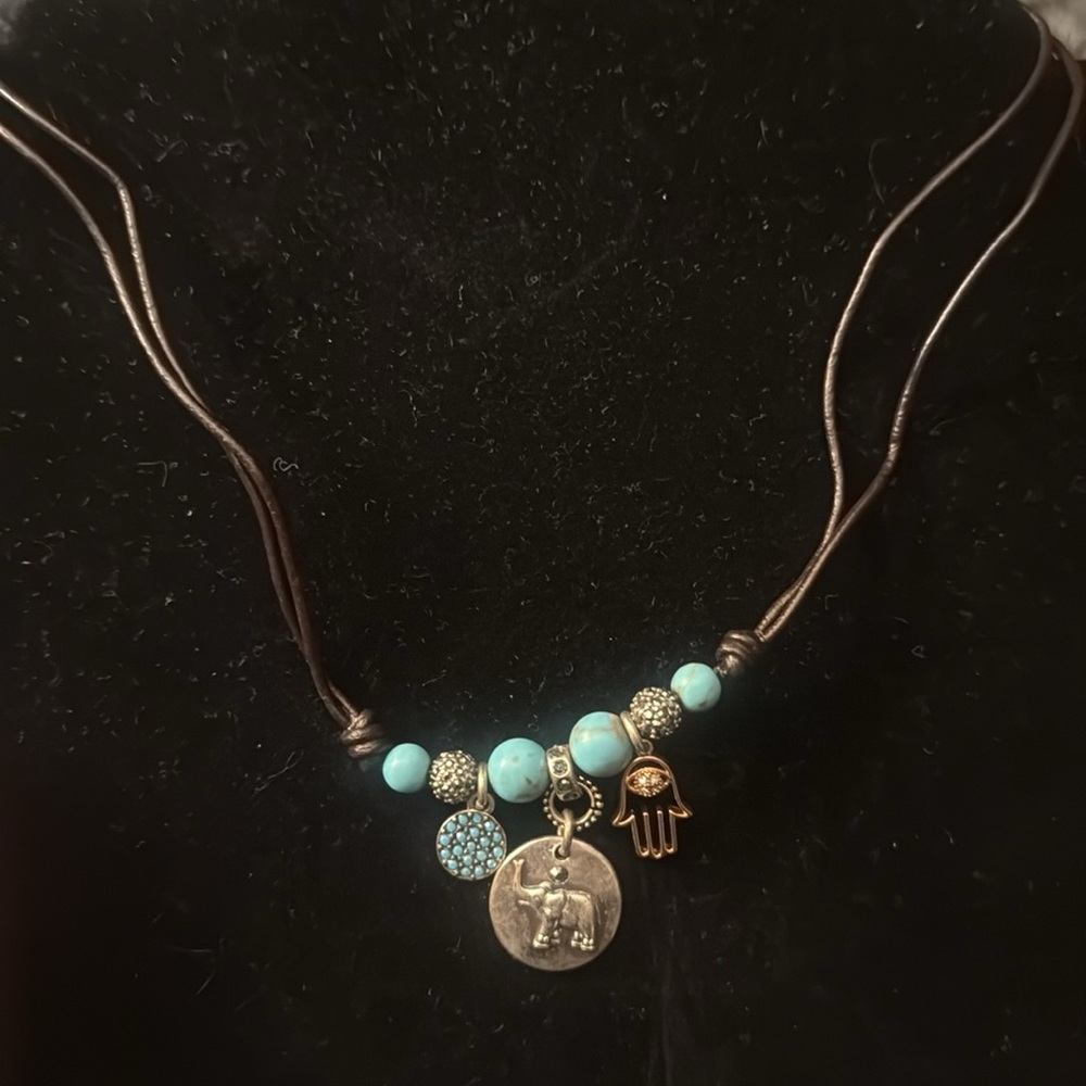Lucky Brand charmed necklace - Picture 4 of 4
